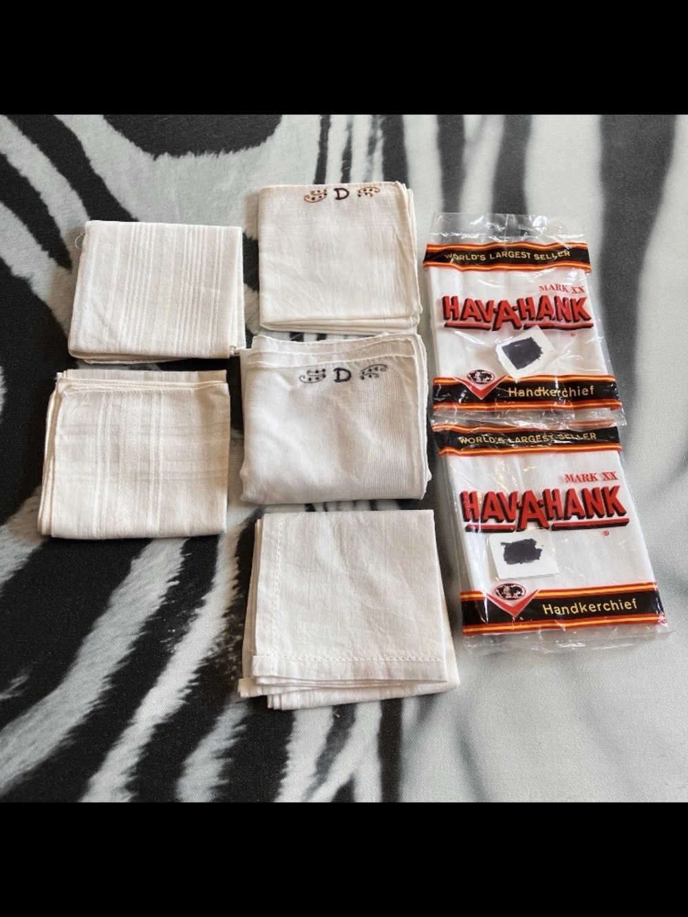 VIntage Mixed lot 7 Hankies